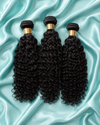Curly: Black Brazilian Kinky Curly 3 Bundles